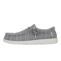 HEYDUDE Men's Wally Stretch Sox Slip-On Loafers - Grey - Grey